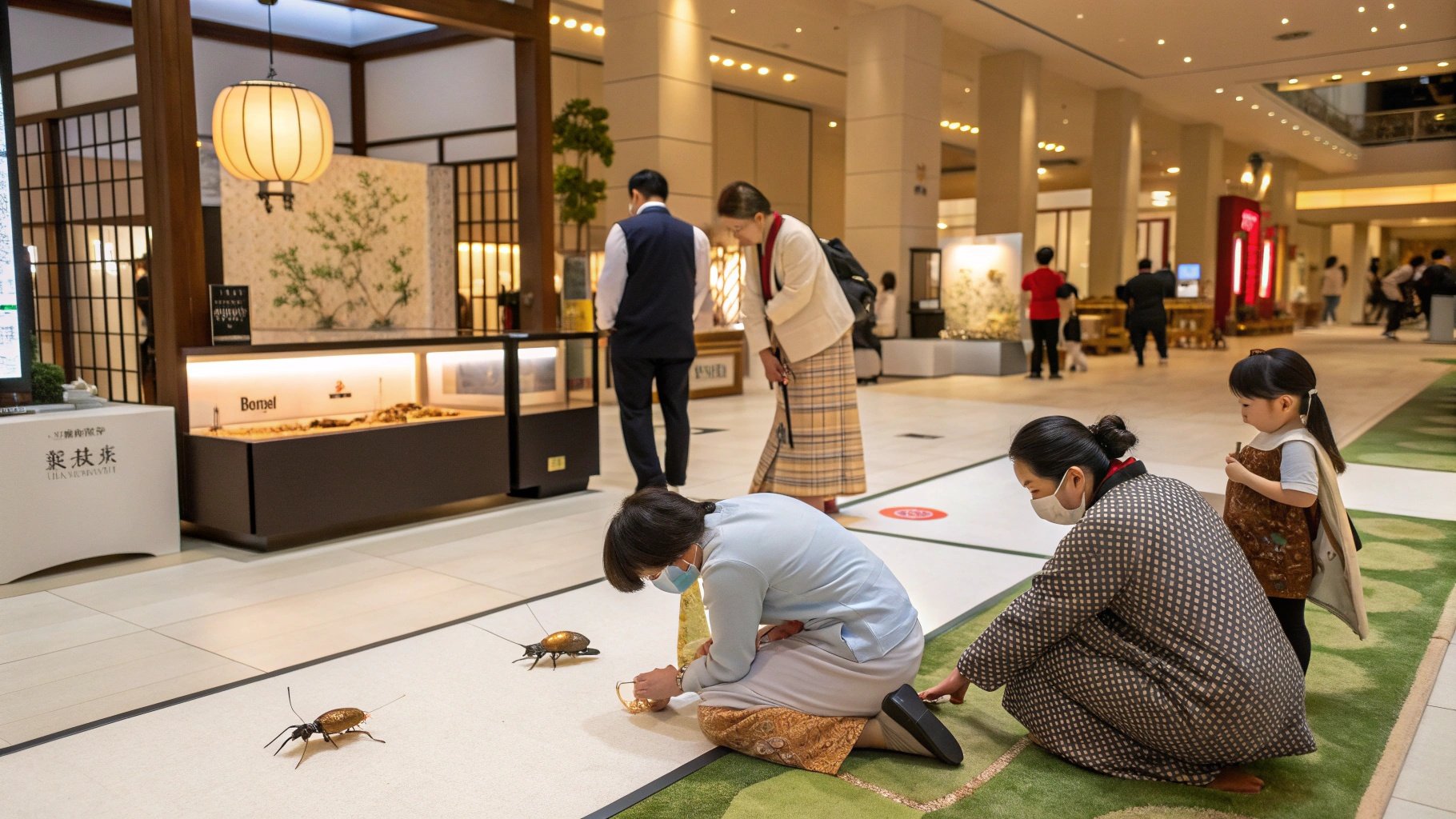 京都府の商業施設で開催される体験型いきものイベントのイメージ